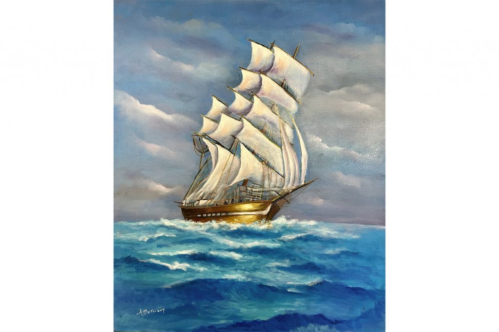 Peinture de Mme Anna Buthiaux