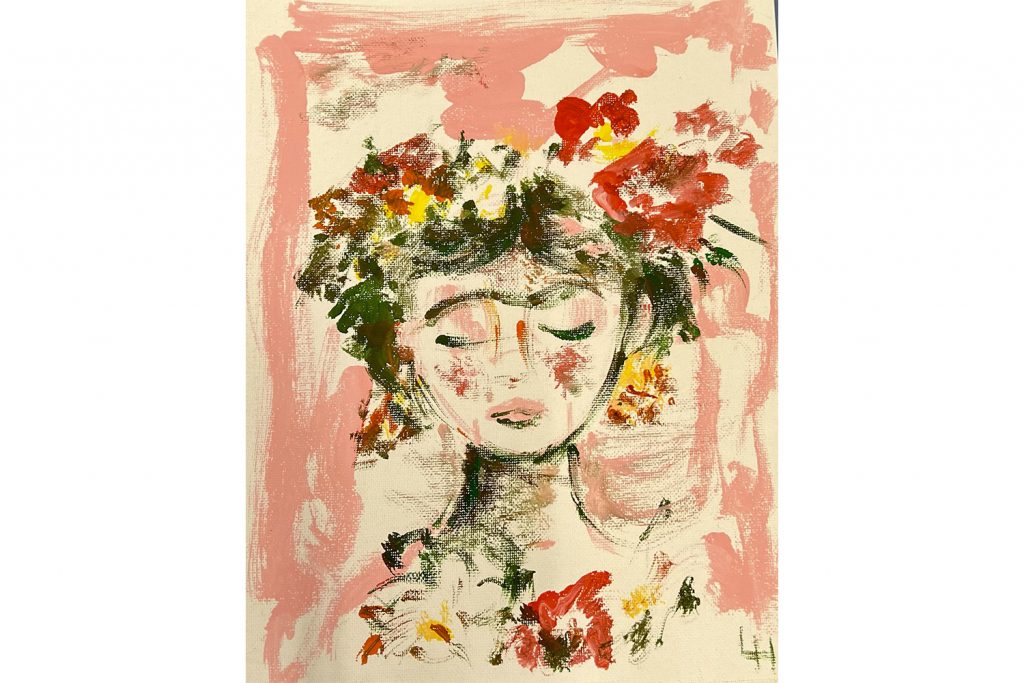 Peinture de Mme Louise Hoareau