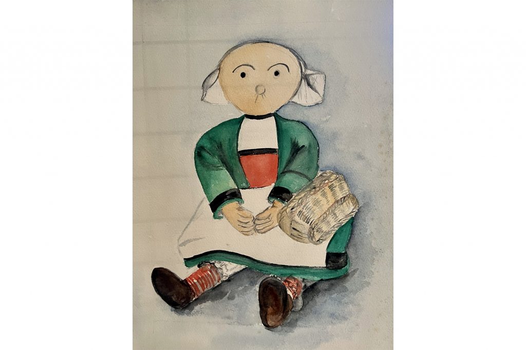 Peinture de Mme Jeannine Lombard