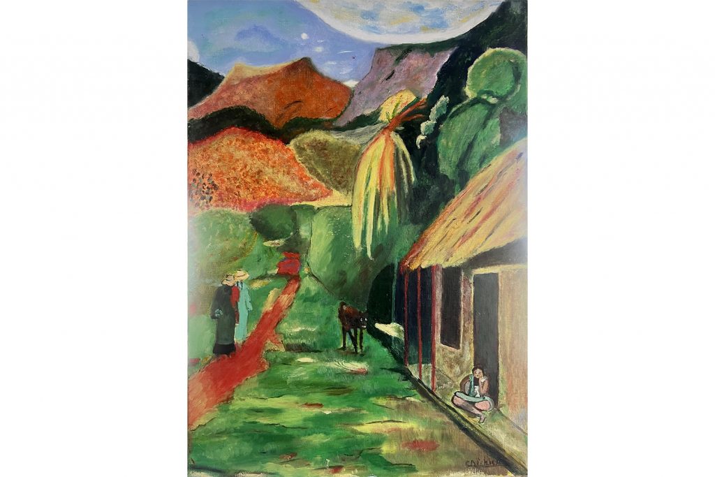 Peinture de Mme Catherine Richier